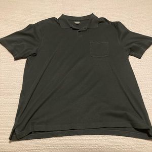 Van Heusen black polo shirt XL with pocket